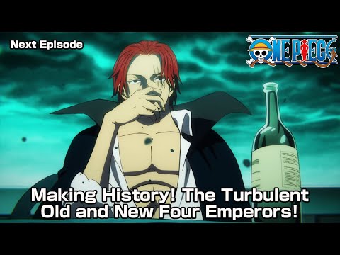 ONE PIECE episode Teaser &quot;Making History! The Turbulent Old and New Four Emperors!&quot;