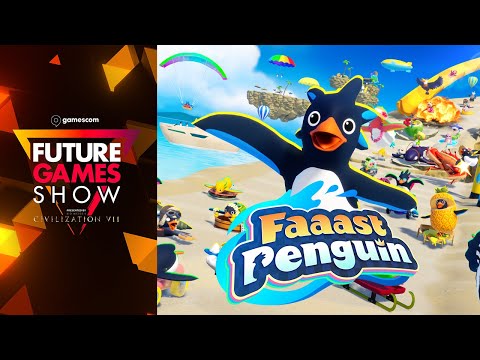 Faaast Penguin Reveal Trailer - Future Games Show Gamescom 2024