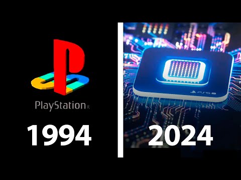 Playstation Startup Screens Evolution | 1994 - 2024