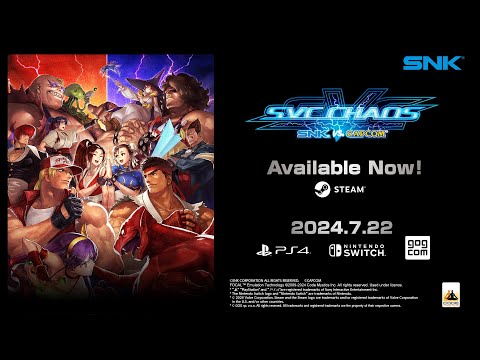 【ENG】SNK VS. CAPCOM SVC CHAOS｜Trailer