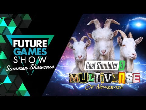 Goat Simulator 3 Multiverse of Nonsense Reveal Trailer - Future Games Show Summer Showcase 2024