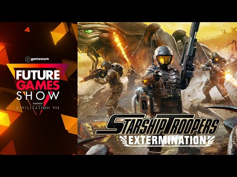 Starship Troopers: Extermination Gameplay Update Trailer - Future Games Show Gamescom 2024