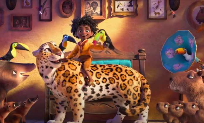Encanto, nova animação da Disney, ganha pôster com capivara, arara