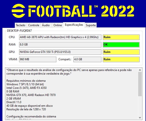 FIFA 23: saiba os requisitos mínimos e recomendados no PC - MeUGamer