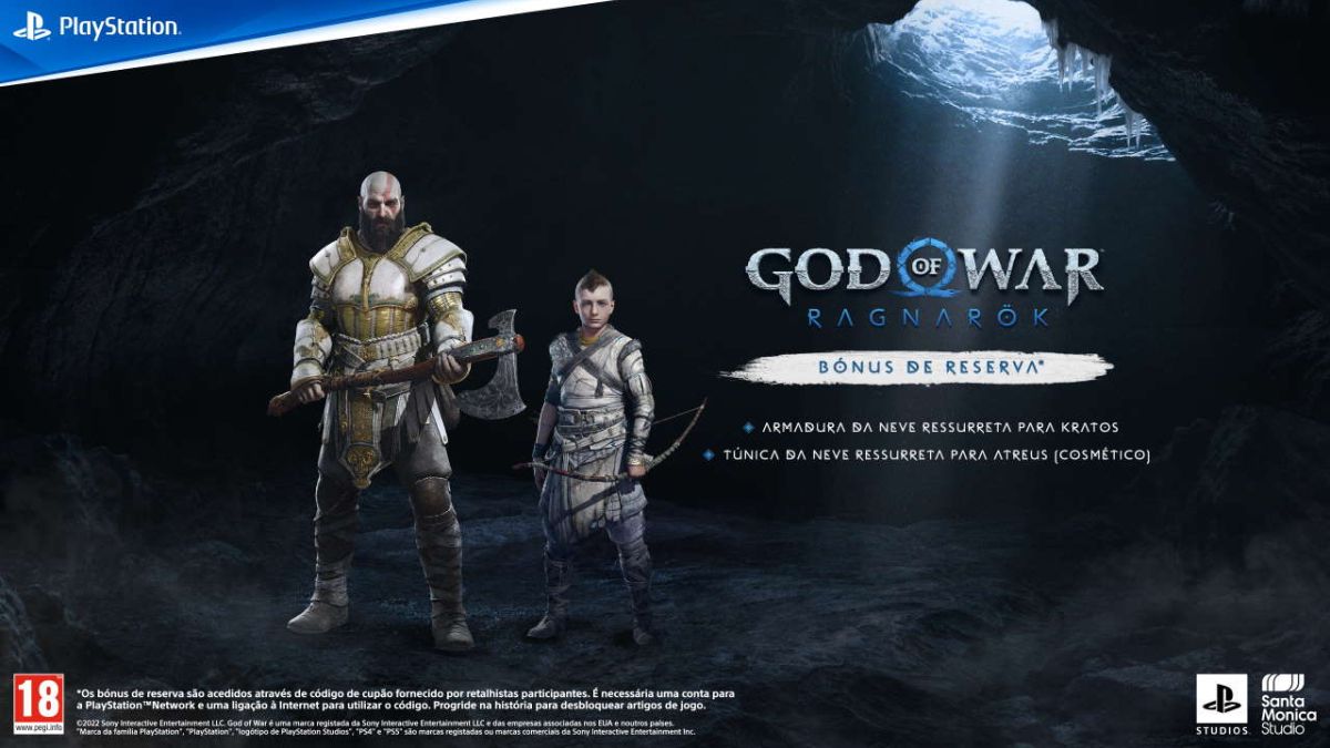 Varejista russo inicia a pré-venda de God of War Ragnarok