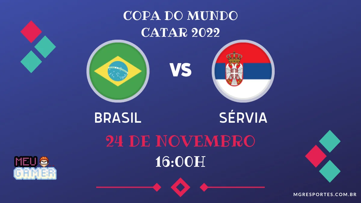 Brasil x Sérvia: onde assistir, horário do jogo e escalações, Copa do  Mundo