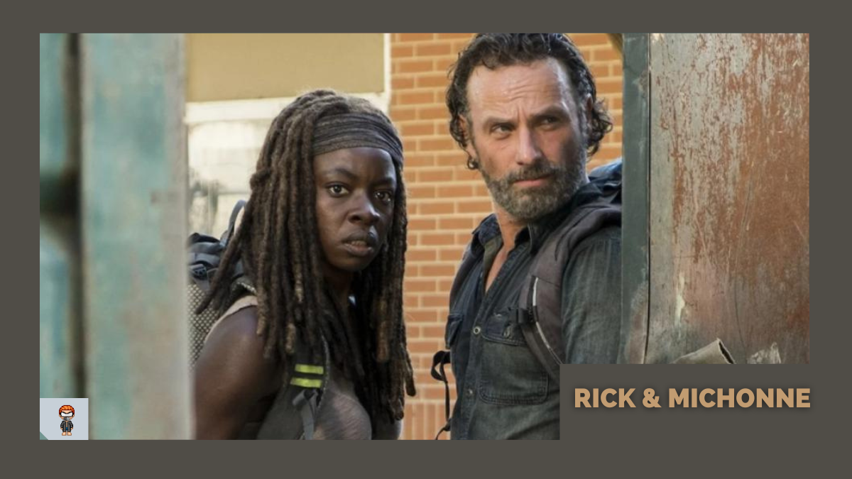 The walking dead: Rick e Michonne