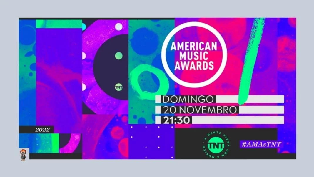 transmissão American Music Awards TNT 2022