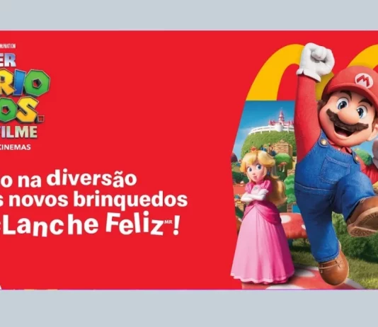 McLanche Feliz super mario bros mcdonald's