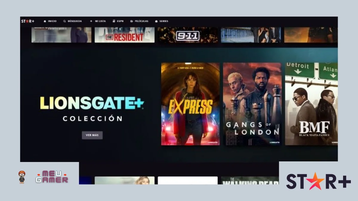 combo Lionsgate Star Plus catálogo