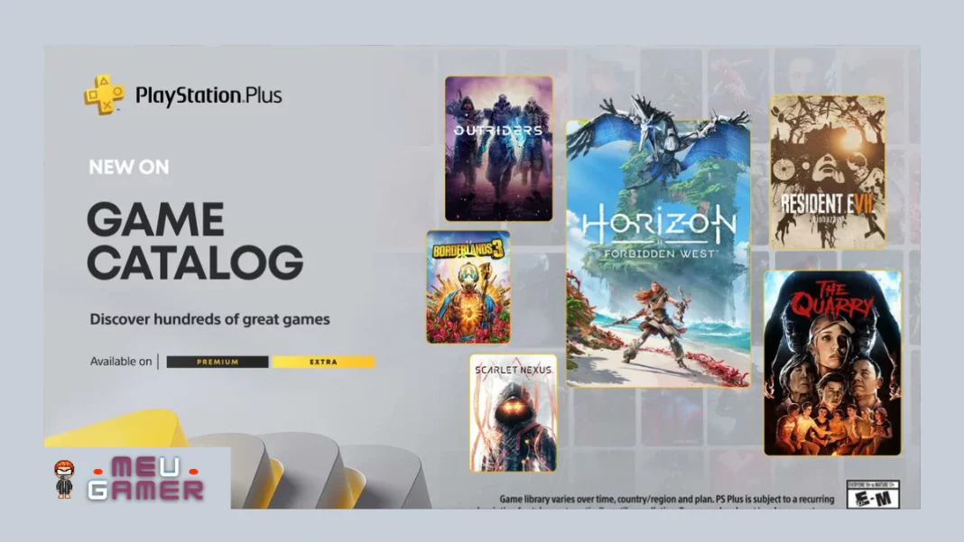 ps plus extra ps plus deluxe ps plus fevereiro 2023 horizon forbidden west