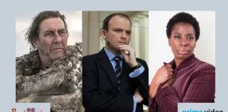 Anéis de Poder 2ª temporada Ciarán Hinds, Rory Kinnear e Tanya Moodie