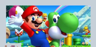 Yoshi está em Super Mario Bros