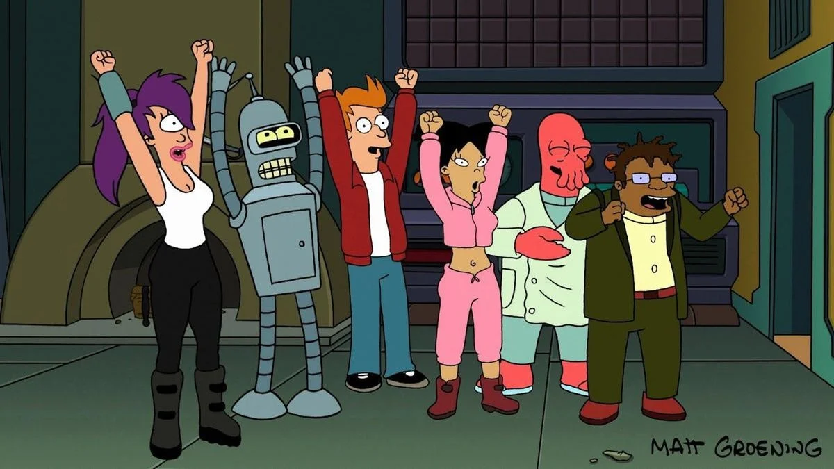 Futurama retornando novos episódios série nova temporada