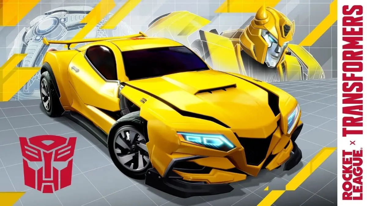 Rocket League terá carro de Bumblebee chegando amanhã (14) no jogo