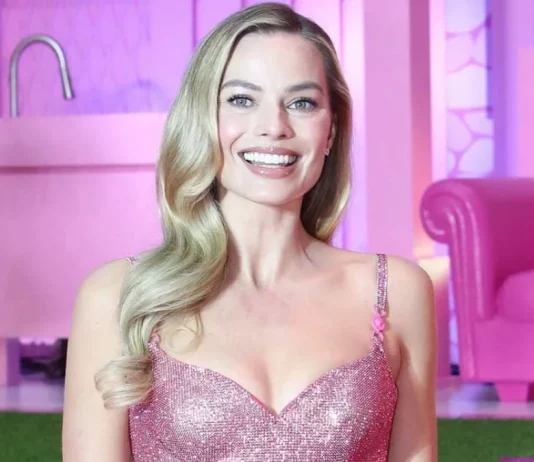 Margot Robbie como barbie