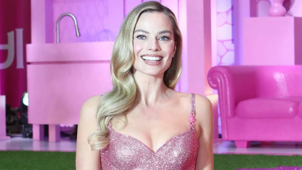 Margot Robbie como barbie