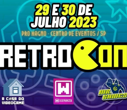 Retrocon 2023 acontece final de semana ingressos programação