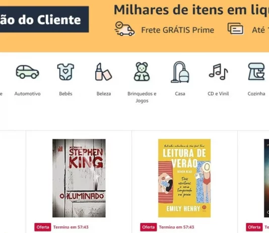 Saldão do Cliente Amazon promoções