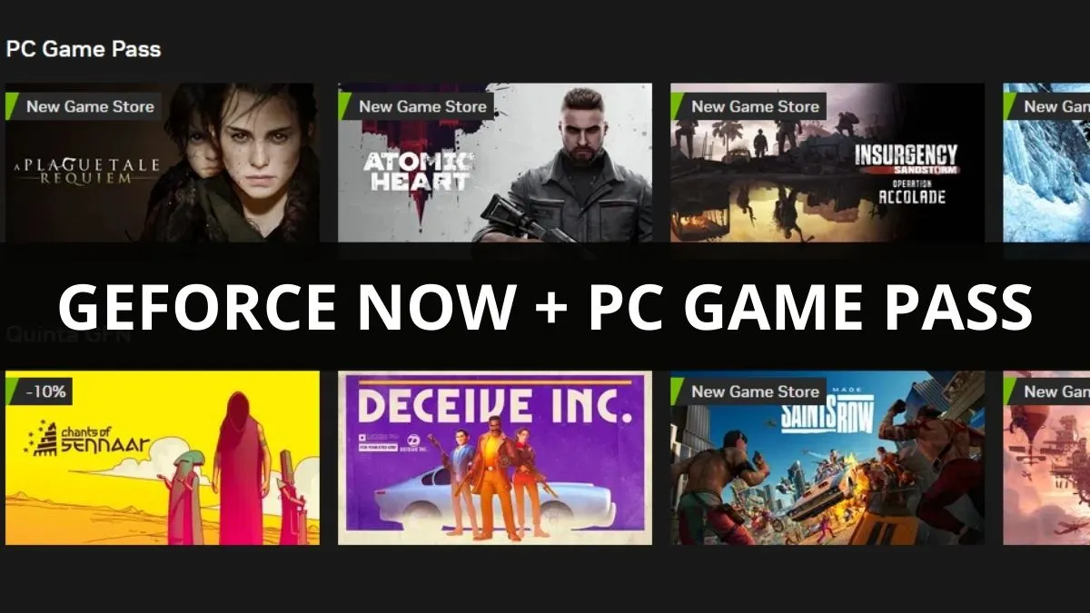 Jogos do PC Game Pass chegam ao GeForce Now nesta semana
