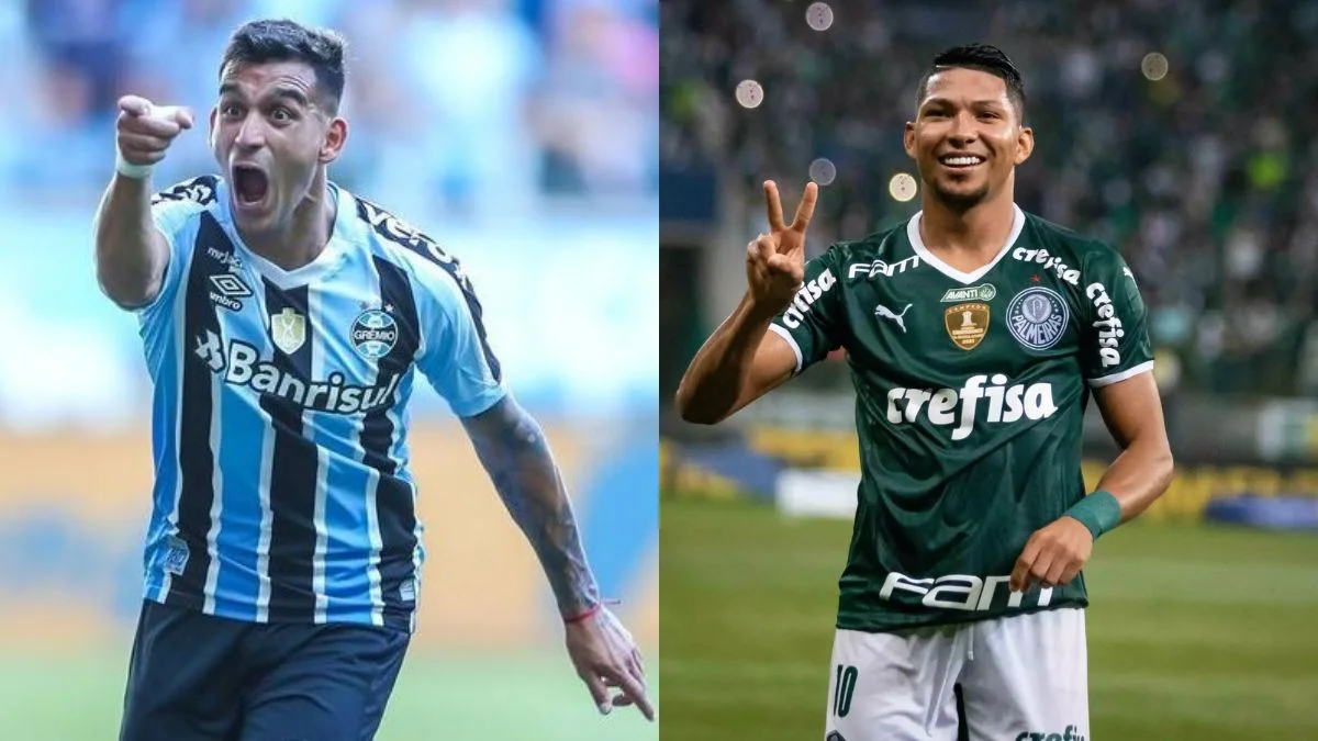 Grêmio x Palmeiras onde assistir escalações horário