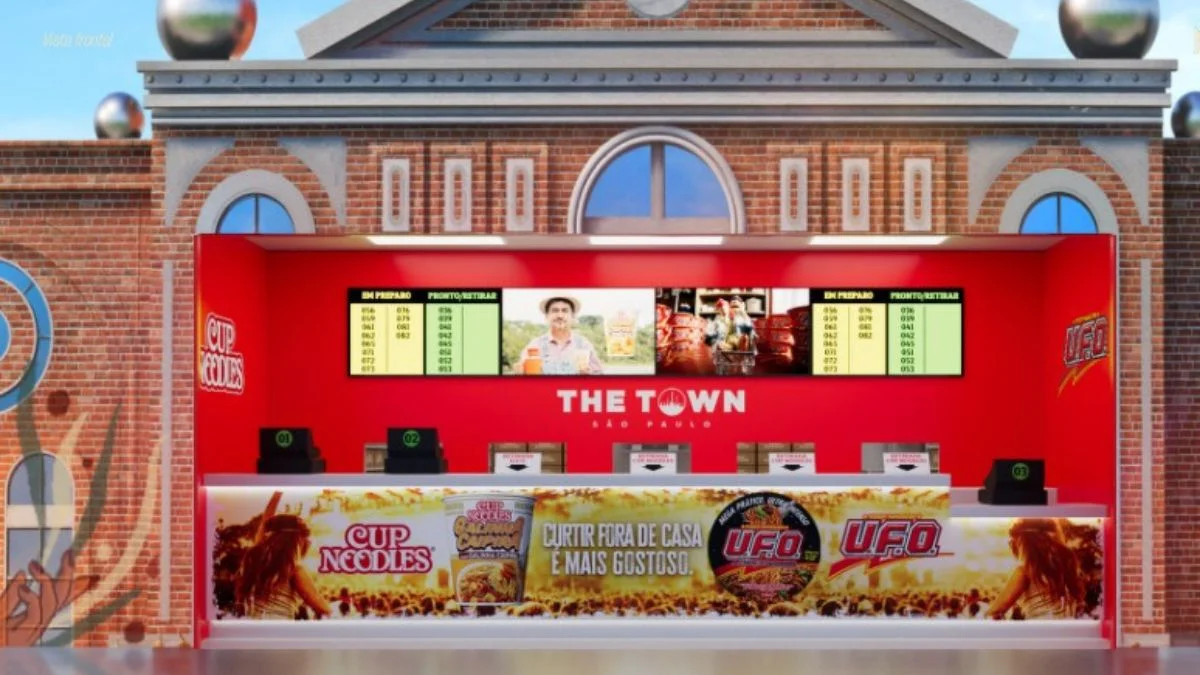 Nissin foods ativações the town 2023