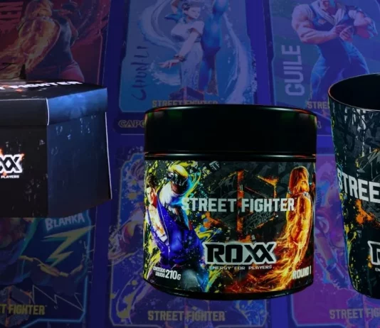 Novo kit energético de Street Fighter 6 da Roxx Energy está em pré-venda