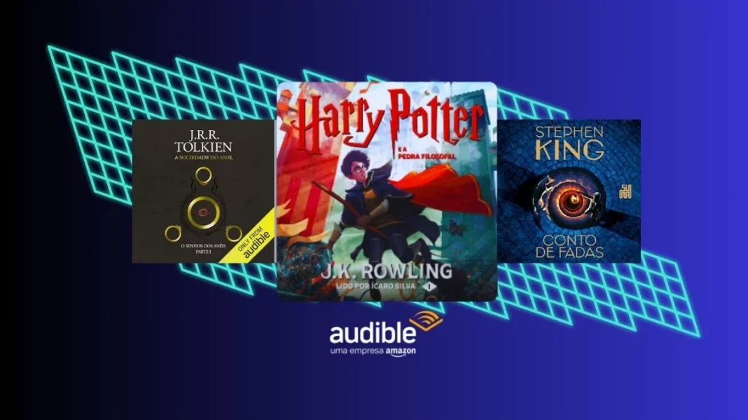 Lançamento do Audible traz 3 meses grátis para membros Amazon Prime