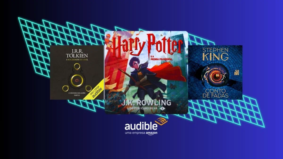 Lançamento do Audible traz 3 meses grátis para membros Amazon Prime