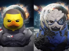 NumSkull lança TUBBZ de Mass Effect com Shepard e Garrus