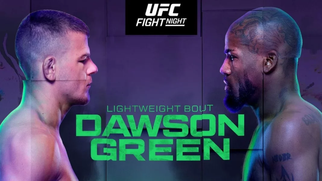 UFC Fight Night Dawson vs Green assistir online hoje de graça pass