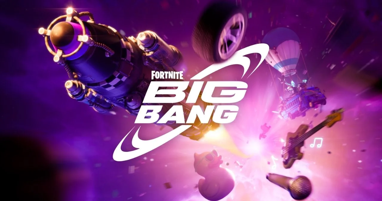 Big Bang em Fortnite no dia 2 de dezembro