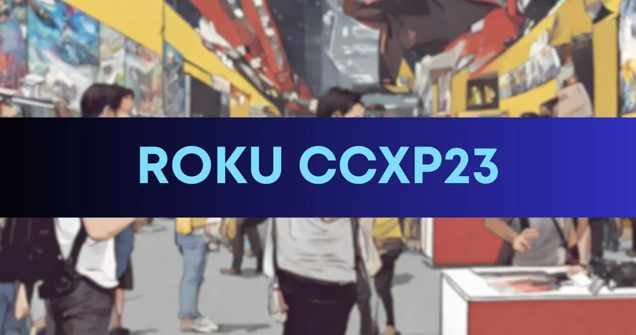 Roku na CCXP23 brindes