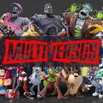 A imagem representa os diversos personagens do jogo Multiversus.