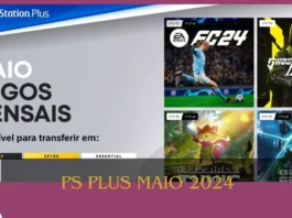 Saiu os jogos da PS Plus de maio de 2024 com diversas novidades