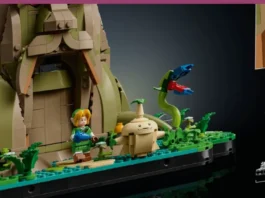 Nintendo revela LEGO ZELDA Great Deku Tree 2 em 1 de blocos de montar.