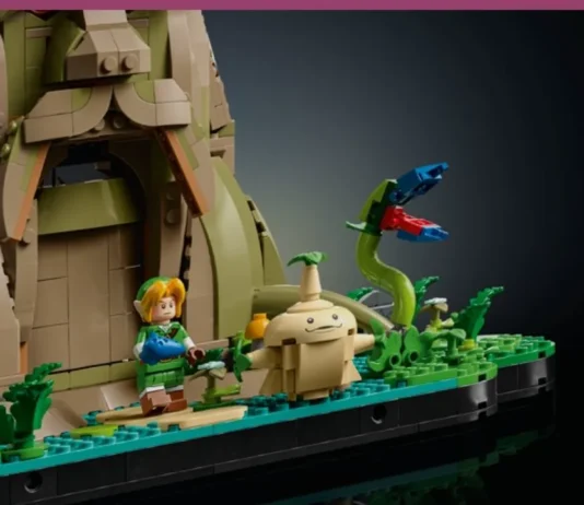 Nintendo revela LEGO ZELDA Great Deku Tree 2 em 1 de blocos de montar.