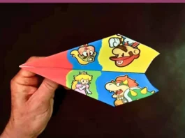 Paper Mario: Aprenda como fazer seu próprio avião de papel inspirado no jogo