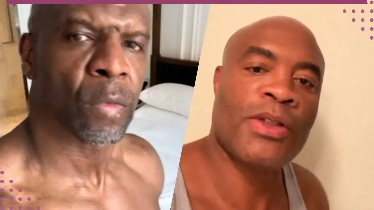 Terry Crews desafia o lutaor Anderson Silva para lutar em junho