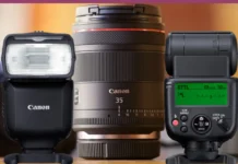 Canon Lança Nova lentes híbridas RF e Flash Speedlite EL-10, para maior qualidade aos criadores de conteúdo.