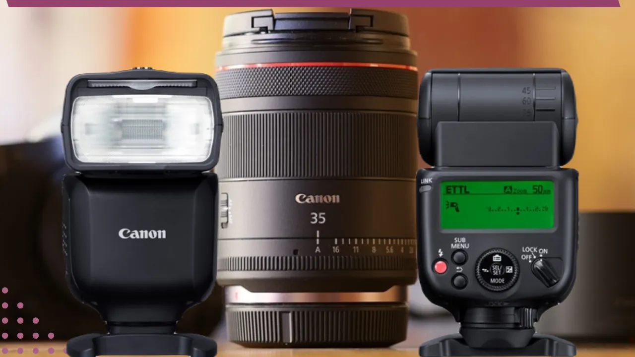 Canon Lança Nova lentes híbridas RF e Flash Speedlite EL-10, para maior qualidade aos criadores de conteúdo.