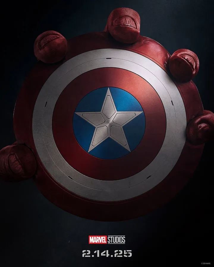 capitao america admiravel mundo novo poster filme