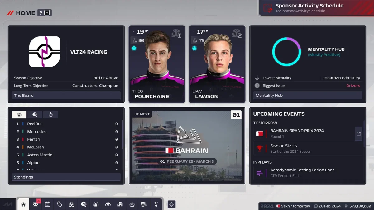 Jogo F1 Manager 2024