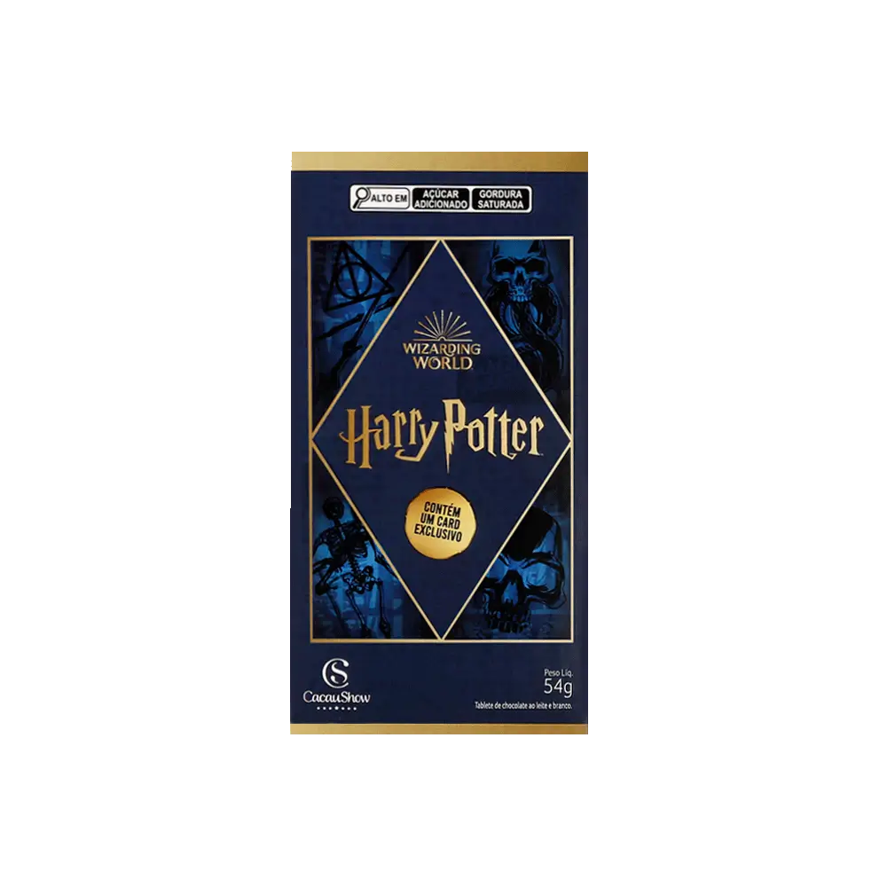 harry potter chocolate tablete cacau show