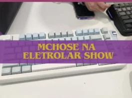 Mchose leva linha gamer para Eletrolar Show 2024