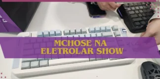 Mchose leva linha gamer para Eletrolar Show 2024
