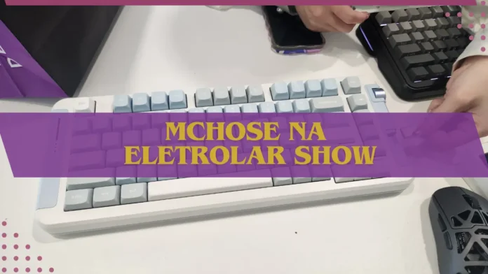 Mchose leva linha gamer para Eletrolar Show 2024