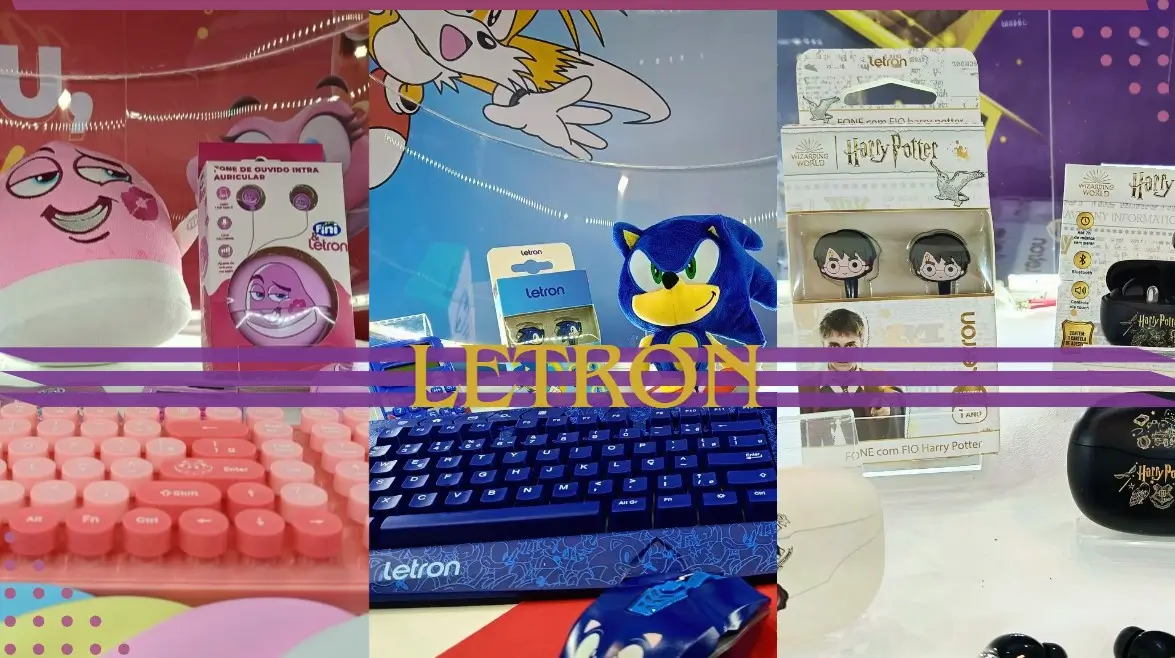 Sonic the Hedgehog, Fini, Harry Potter, Hello Kitty; novidades da Letron do Grupo Leonora na Eletrolar Show 2024