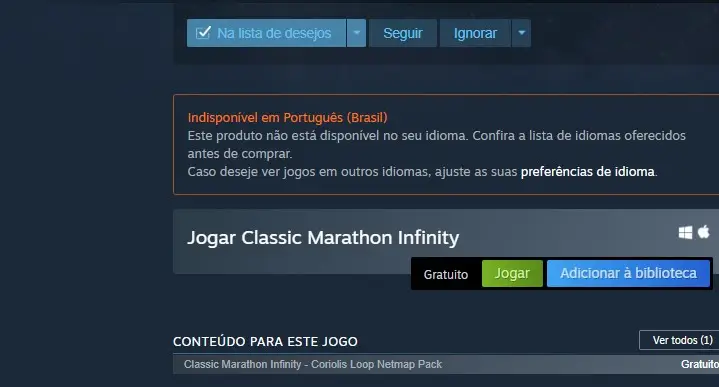 classic Marathon Infinity adicionar biblioteca