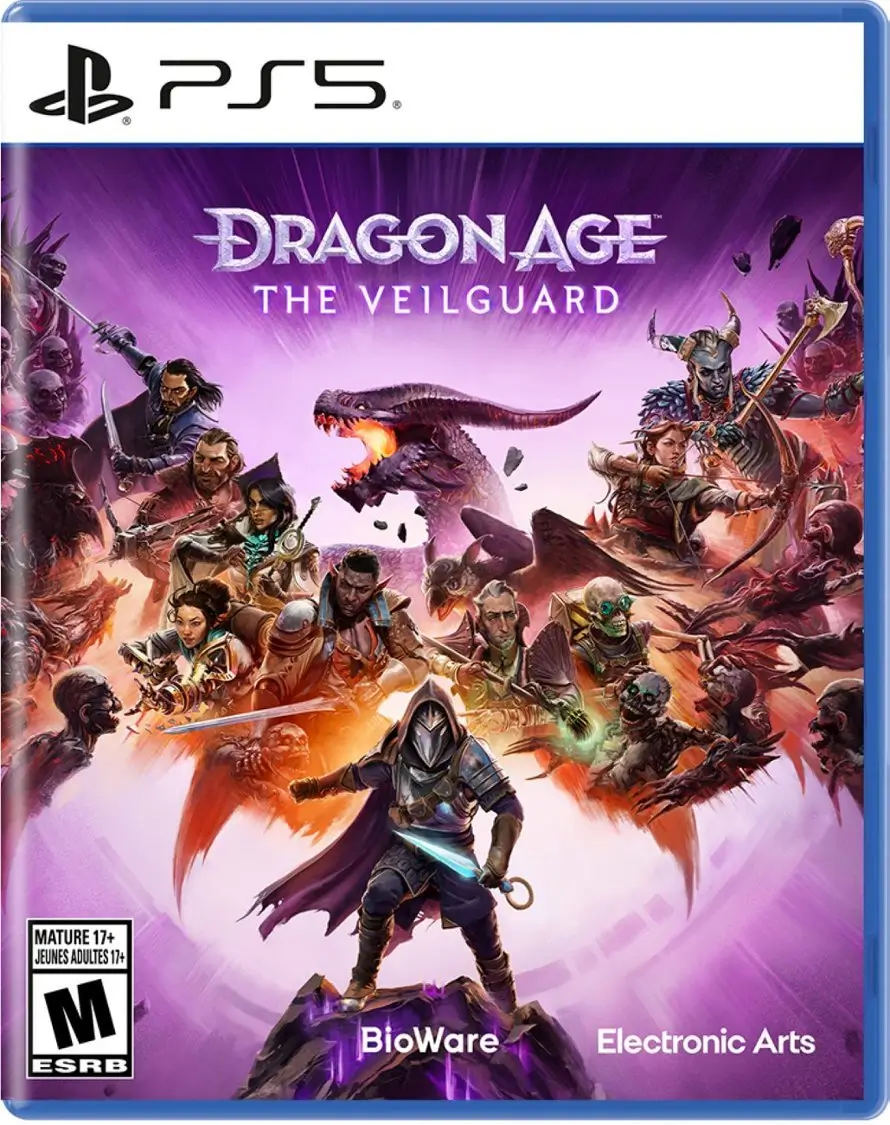 dragon age the veil guard jogo capa cover ps5 detalhes